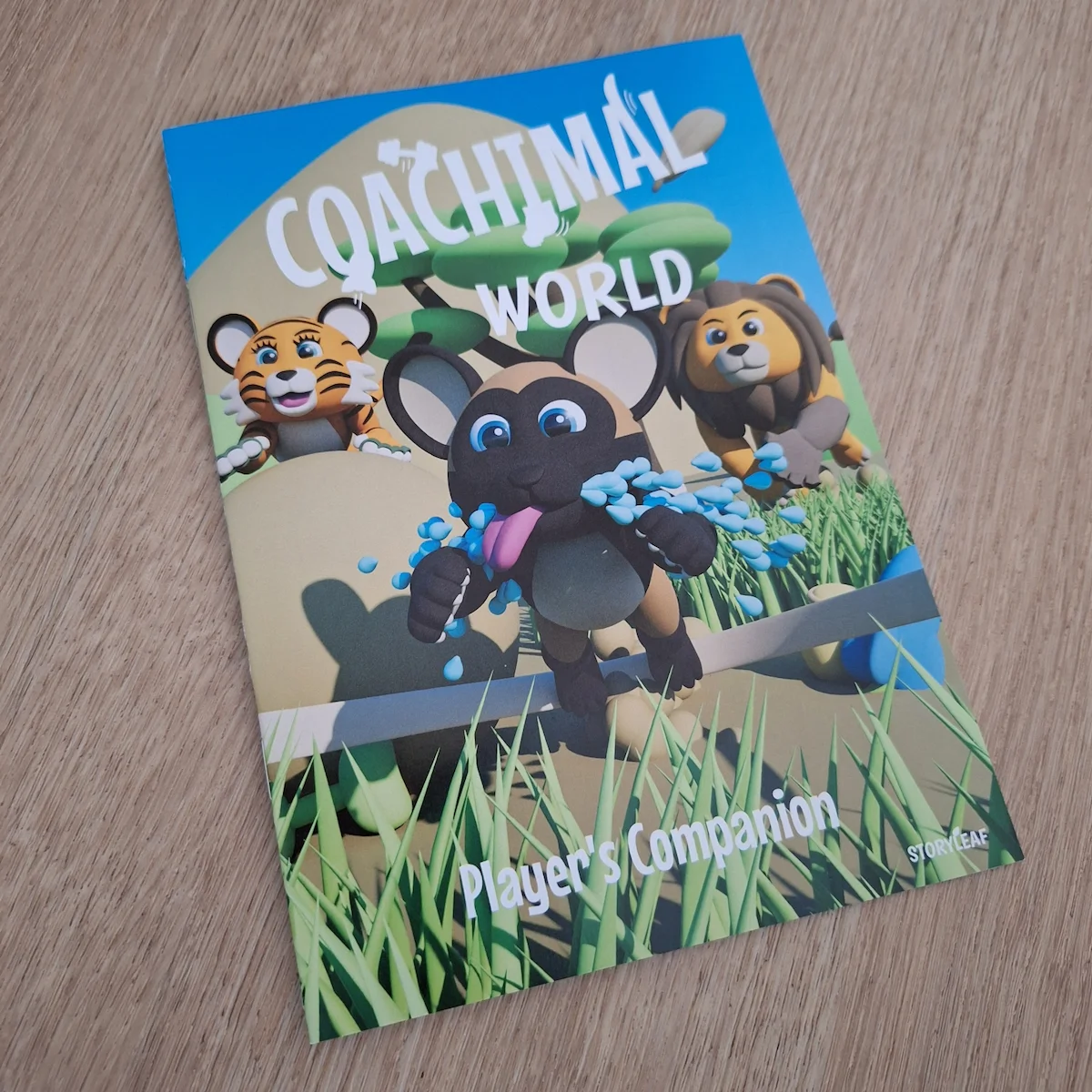 The front side of the Coachimal World Player's Companion.