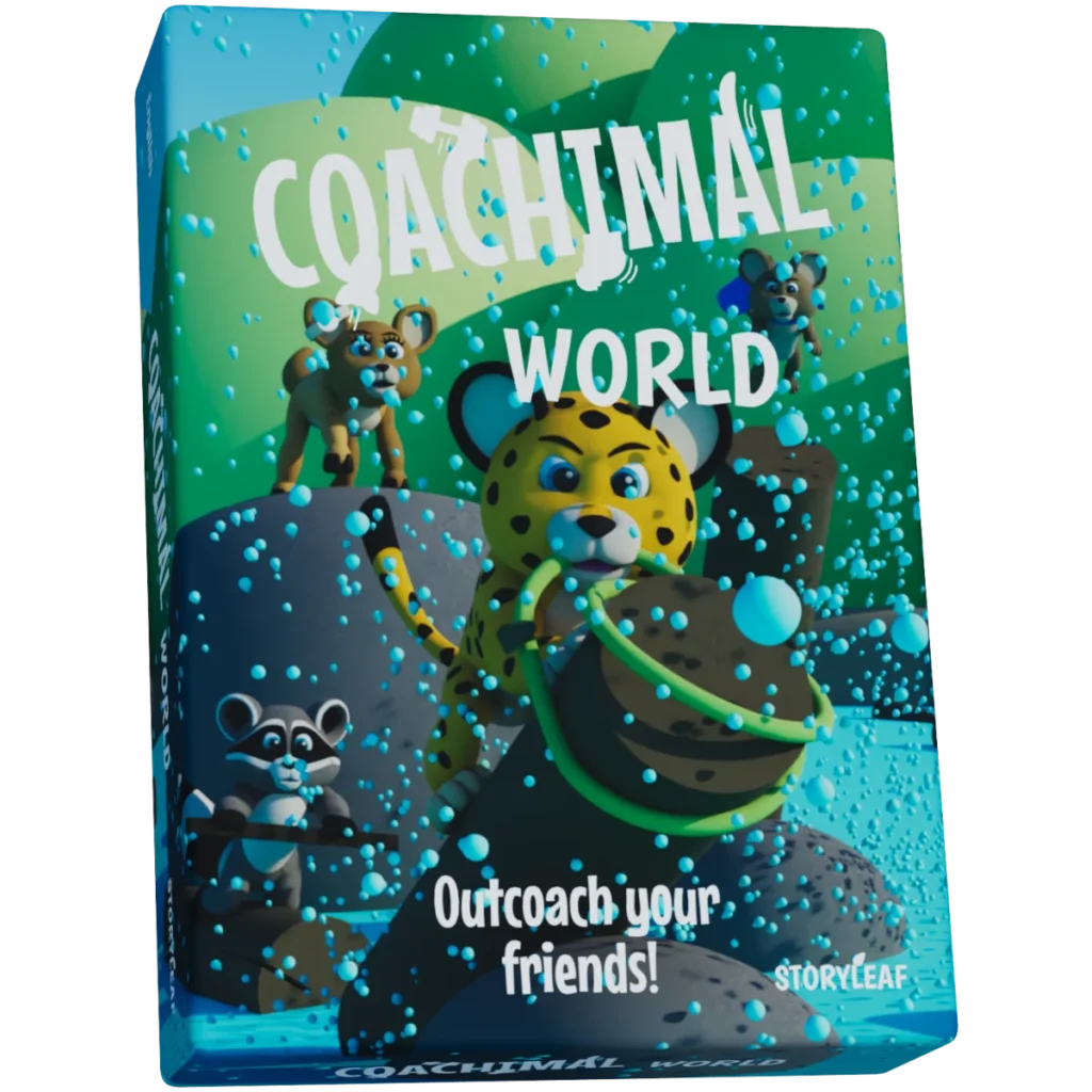 Front side of the Coachimal World box.