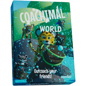 Front side of the Coachimal World box.