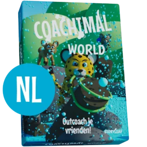 Voorzijde van het Coachimal World doosje (met NL label).
