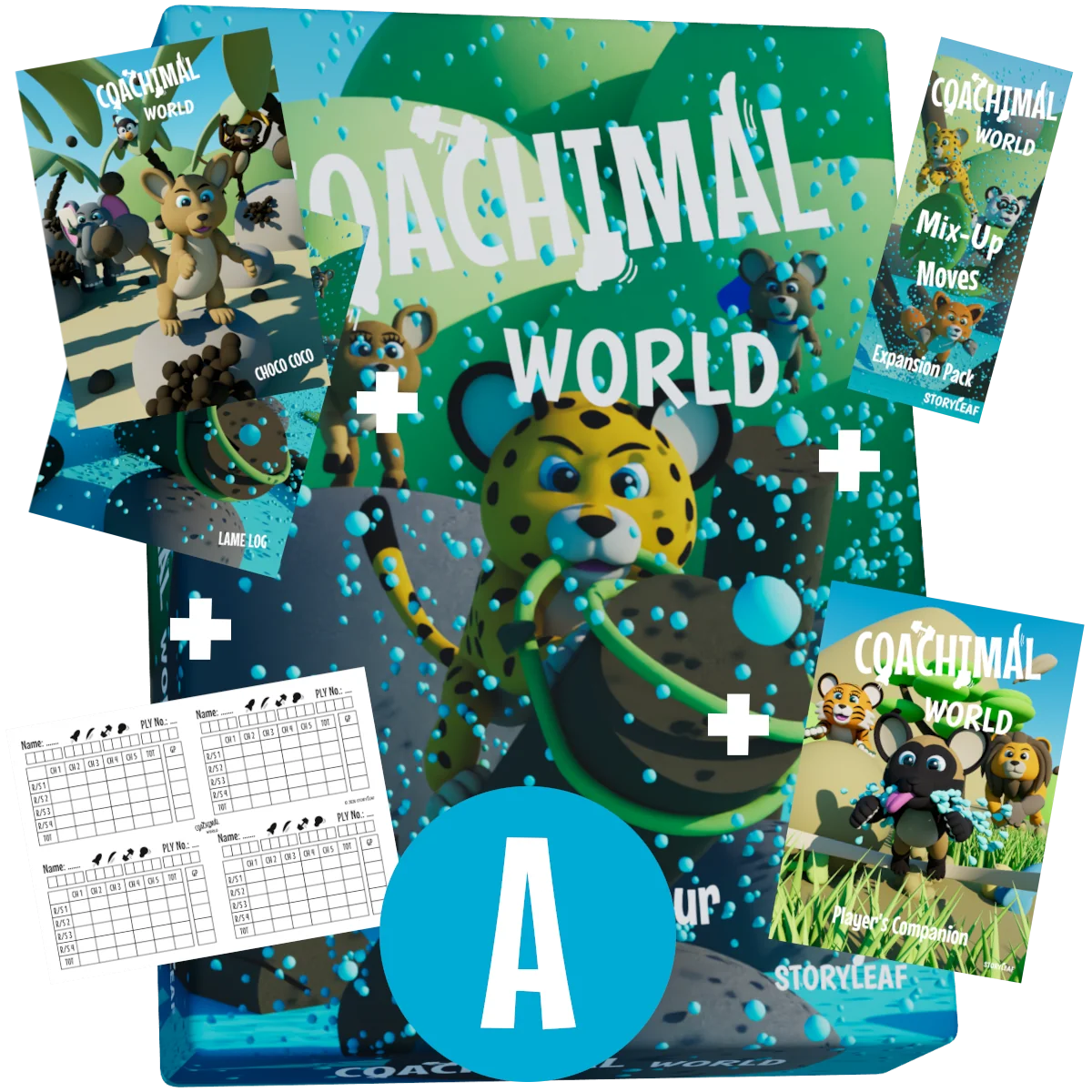 Coachimal World Advanced Bundle Contents Advanced Bundle.
